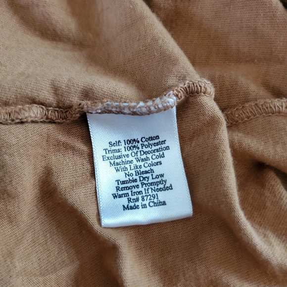 Johnny Was LA Floral Embroidered Tshirt - Picture 11 of 12